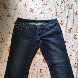 Cato Women's Dark Indigo Boot Cut Jeans